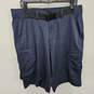 Denali Stretch Belted Blue Cargo Shorts image number 1