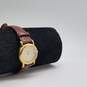 Retro Design Citizen 22mm Gold Tone Case Eco-drive Ladies Dress Quartz Watch image number 5