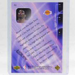 2001-02 Kobe Bryant Upper Deck MVP Airborne Los Angeles Lakers alternative image