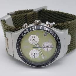 Men's Swatch Swiss Irony Chronograph Stainless Steel Watch alternative image