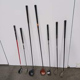 Bundle of Seven Assorted Golf Clubs