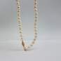 14k Gold Knotted FW Pearl 17 Inch Necklace 27.0g image number 5
