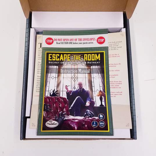 ThinkFun Escape The Room Secret of Dr. Gravely's Retreat image number 8