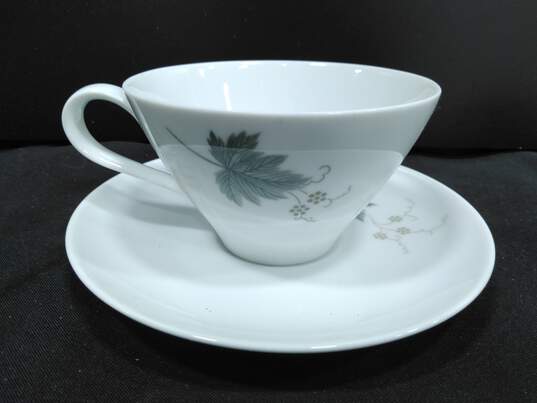 Set of 6 Noritake Wild Ivy Teacups & Saucers image number 6