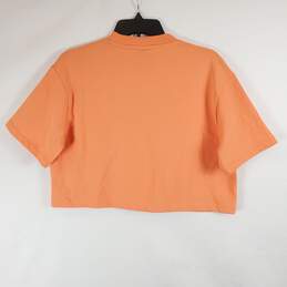 Nike Women Orange Short Sleeve S alternative image