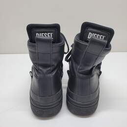 Diesel Black H-Shika High Top Sneakers Men's Size 12 alternative image
