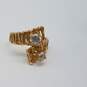 14k Gold 1ct. Size Clear Spinel Size 6.5 Ring 5.6g image number 1