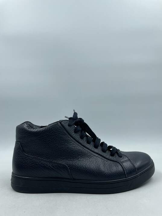 Authentic Prada Navy Mid Sneakers M 7 image number 1