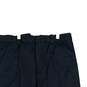Mens Black Flat Front Slash Pocket Straight Leg Dress Pants Size 32x30 image number 1
