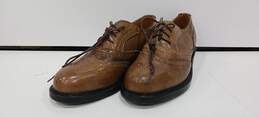 Allen Edmond Men's Brown Leather Dress shoe Size 39