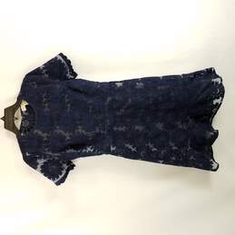 Michael Kors Women Blue Short Sleeve Dress Mid XS 2