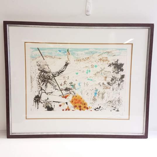 "The Golden Age" by Salvador Dali Limited Edition 80/300 with Gallery Statement image number 1