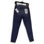 NWT Womens Blue Denim Medium Wash High Waist Skinny Leg Ankle Jeans Size 26 image number 2