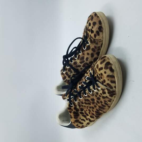 Isabel Marant Court Sneaker Women's Sz 40 Brown Leopard image number 3