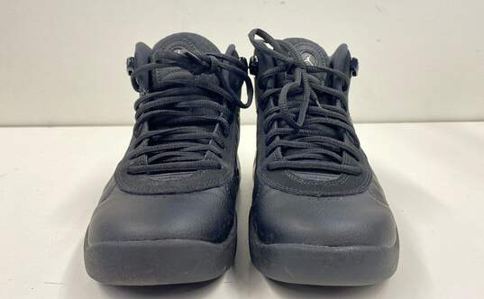 Jordan Black Sneaker Casual Shoe Teens 8 image number 2