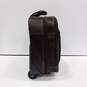 Leather Carryon Rolling Suitcase Luggage image number 3