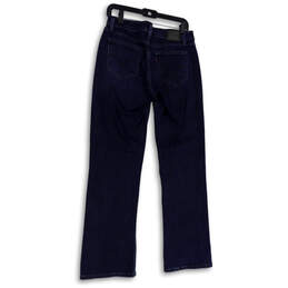 Womens Blue 529 Medium Wash Pockets Denim Curvy Fit Bootcut Jeans Size 30 alternative image
