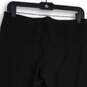 NWT The Limited Womens Black Flat Front Elastic Waist Pull-On Cropped Pants Sz 4 image number 4