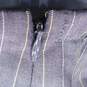 Women's Size 14W Blue Pinstripe Wool-blend Pants image number 6