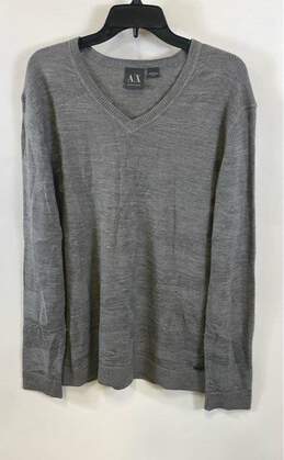 Armani Exchange Gray Sweater - Size X Large
