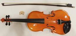 VNTG Czechoslovakian Josef Lidl Brand 3/10 Model 12 Inch Viola w/ Case and Bow alternative image
