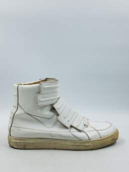 Authentic Givenchy White Velcro Hi-Tops M 10