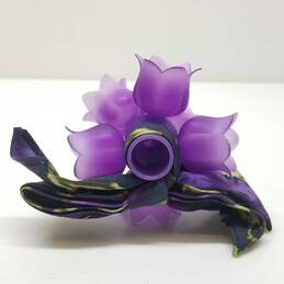 Purple Flower with Ribbon alternative image