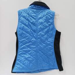 Women's Columbia Blue Puffer Vest Sz L alternative image