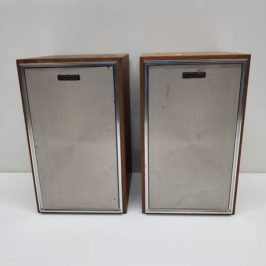 VTG Pioneer Model CS-51 Speakers Untested P/R image number 1