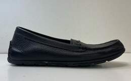Coach Leather Mary Lock Up Penny Loafers Black 7.5