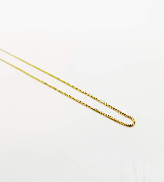 Buy the 14K Yellow Gold Box Chain Necklace 3.1g | GoodwillFinds