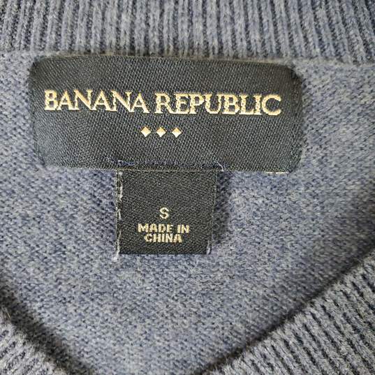 Banana Republic Men Multicolor Sweater Sz S image number 2