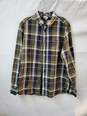 The North Face Long Sleeve Button Up Flannel Shirt Men's Size M image number 1