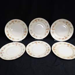 Set of 6 Homer Laughlin L54N5 Dinner Plates