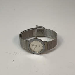 Designer Skagen Silver-Tone Stainless Steel Round Dial Analog Wristwatch alternative image