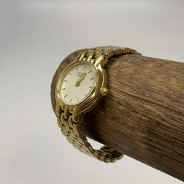 Designer Citizen Gold-Tone Chain Strap Round Shape Dial Analog Wristwatch
