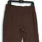 NWT The Original Muk Luks Womens Brown Pull-On Flared Leg Ankle Leggings Size L image number 4