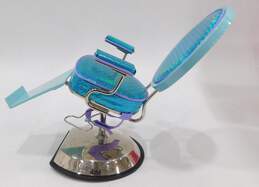American Girl Doll Beauty Metallic Blue Salon Chair IOB alternative image
