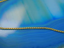 14K Yellow Gold C-Link Chain Anklet 1.4g alternative image
