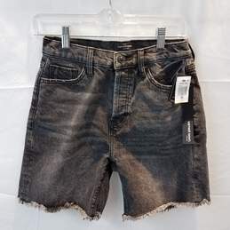 Earnest Sewn New York High-Rise 7in Denim Shorts Adult Size 26