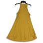 Maurices Womens Yellow Round Neck Sleeveless Midi A-Line Dress Size Large image number 2