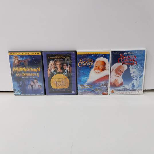 Bundle of 4 Assorted Disney DVD Holiday Movies image number 1