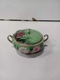 Vintage Scalloped Soup Tureen Hand Painted by Chandon Porcelain Bowl image number 3