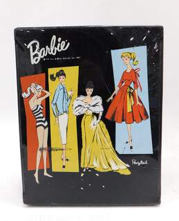 Vintage Mattel 1960s Blonde Bubble Cut Doll Straight Leg W/ Case & Clothes