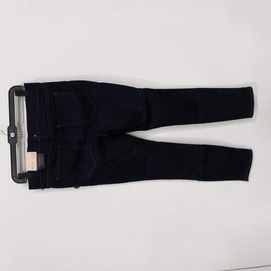 Women's Dark Blue Pull-On Skinny Jeans Size 2 NWT image number 2
