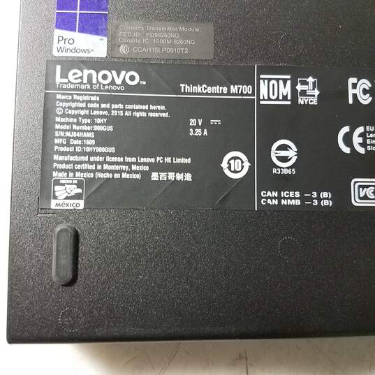 Lenovo ThinkCentre M700 Tiny [10]-