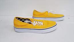 Vans Athentic HC DIY Lemon Chrome Shoes Size 8