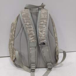 The North Face Grey & White Pandora Mini Backpack alternative image