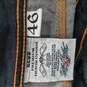 Black Label Premium Men Blue Denim Jeans 46 NWT image number 4