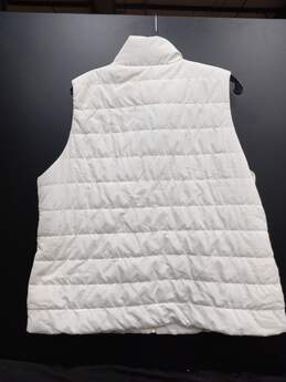 Michael Kors Women's White Puffer Vest Size 1X alternative image